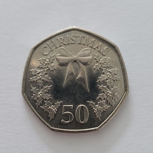 2014 gibraltar christmas 50p - gibraltar,