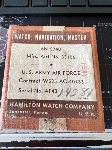 Rare hamilton watch company - watch,