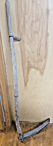 Vintage scythe hay sickle - scythe, or