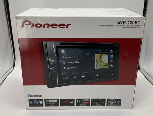 New pioneer avh - avh-120bt, dvd