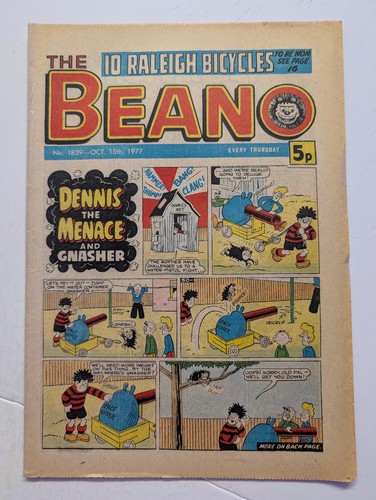 Beano comic 1839 - beano, no