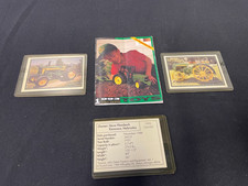 1993 JOHN DEERE TOYS CATALOGUE A6 SIZE WITH COLLECTOR CARDS