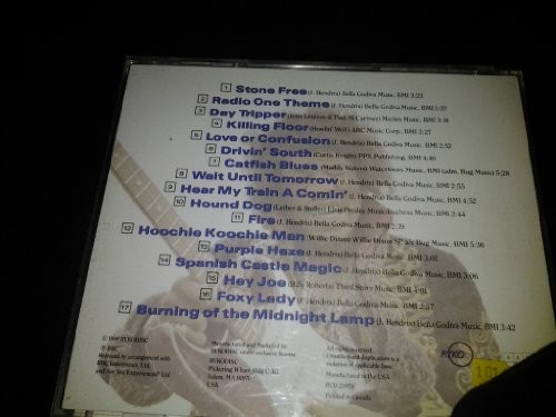 Radio one hendrix jimi cd - one,