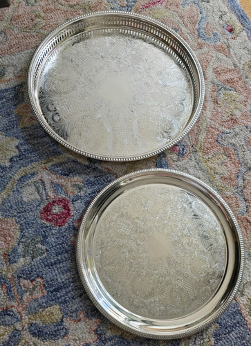 Vintage pair cavalier silver - vintage,