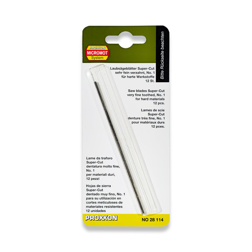 Proxxon scroll saw blades - scroll,