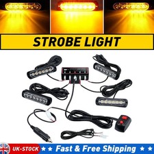 4xAmber LED Strobe Warning
