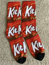Kit Kat Novelty Socks, Secret Santa Gifts, chocolate lover