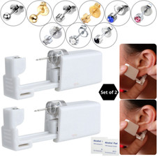 2pcs disposable ear - disposable, piercing