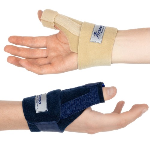 Blue thumb splint support - blue,