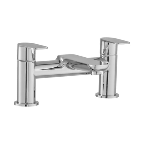Modern chrome bath filler tap - modern,