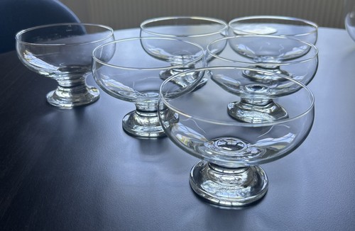 Vintage glass footed - glass,