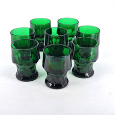 Viking 4 1/4” Green Glass