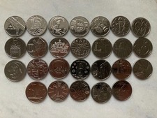 2019 10p coins A to Z Full