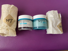 2 x BOOTS NO 7 protect & perfect 50ml advanced face cream New unboxed xmas