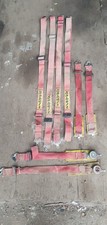 SABELT HARNESSES  x2  USED HARNESSES CAME FROM A SUBARU IMPREZA  GC8  RALLY CAR 
