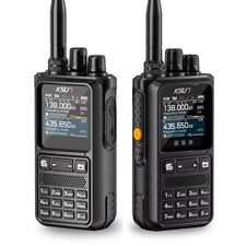 KSUN UV110D Walkie Talkie Long Range Portable Professional VHF UHF Radio Station