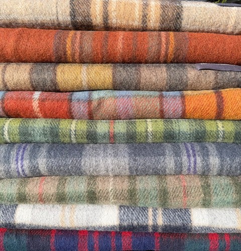 Tbco tartan blanket - tartan,