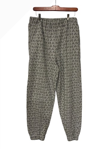 Ganni grey logo print - ganni,