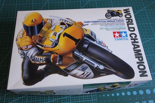 Tamiya kenny roberts - roberts, yamaha