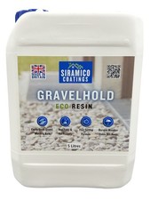 GRAVEL HOLD ECO Resin | 5 litres | Binder Glue for Gravel Stones Bark and Mulch
