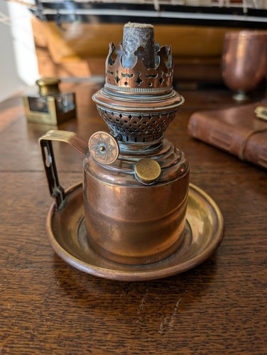 Antique veritas brass oil - veritas,