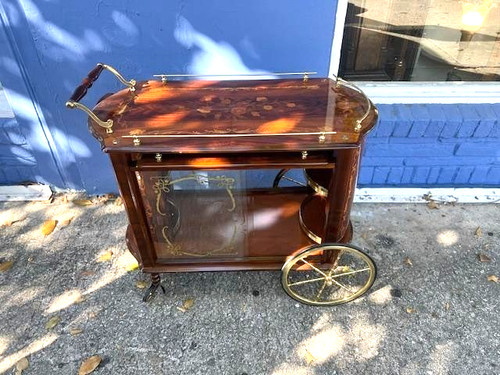 Italian rosewood 1970s bar - italian,