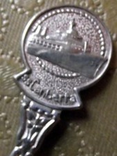 c1960 P&O Shipping Line Falklands War Troop Ship SS Canberra Spoon XZ