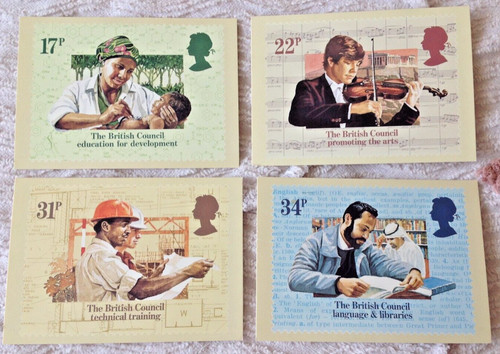 Phq postcards 1984 set - postcards,