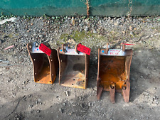 3x Mini Digger Bucket 12" 9" Pin 30mm Dipper 105mm Centre 106mm Suit volvo 300mm