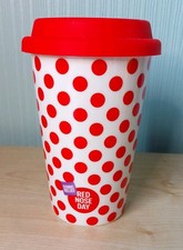 Comic Relief Travel Mug Red
