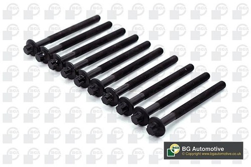 Cylinder head bolt set fits - head,