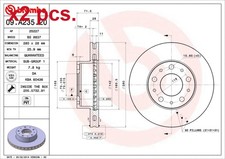 X2 PCS FRONT BRAKE DISC ROTOS