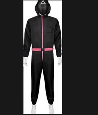 Kid Adult Squid Red Jumpsuit