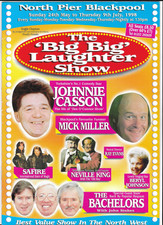 North Pier, Blackpool Summer 1998 Johnnie Casson Mick Miller The Bachelors Safre