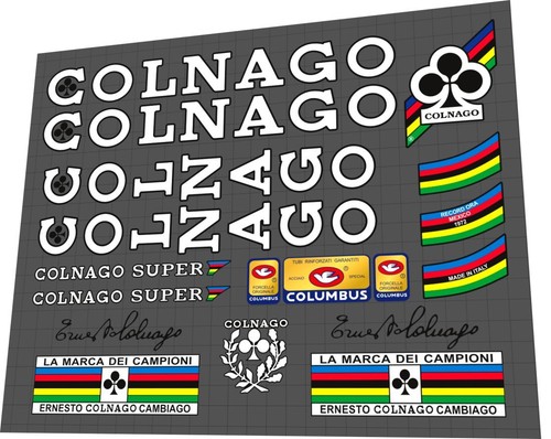 Colnago super white black - colnago, white/black