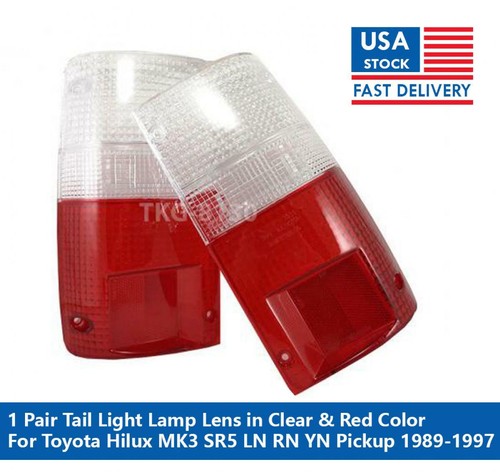 Red clear rear tail - red,