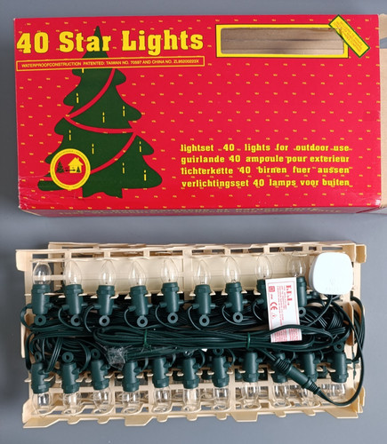 Vintage christmas lights - 40,