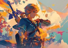 Link Legend Of Zelda Poster