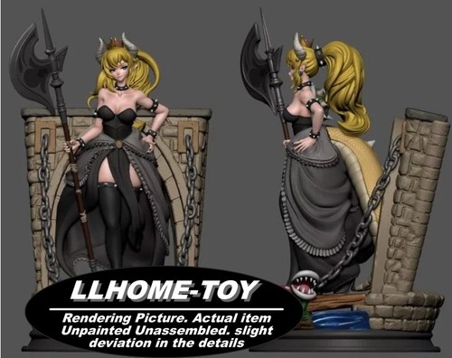 Battleaxe bowsette resin - 1/6,