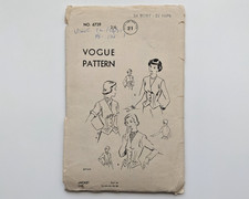 Vintage 1940s sewing pattern |