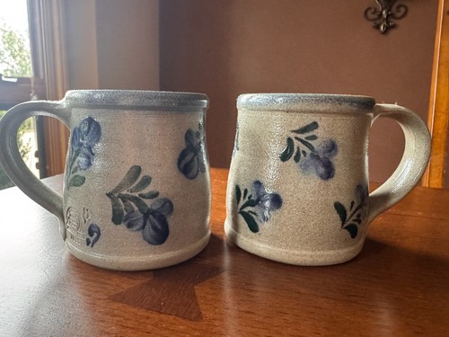 Vintage rowe pottery mugs - rowe,