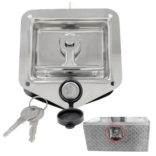 Folding handle recessed lock - handle,