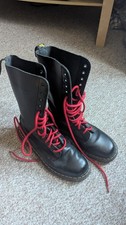 14 HOLE DR MARTENS Black DM’s BOOTS 1914 DOCS UK SIZE 7