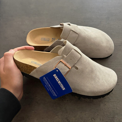 Birkenstock boston light - birkenstock, grey