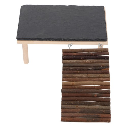 Wooden reptile basking - wooden,