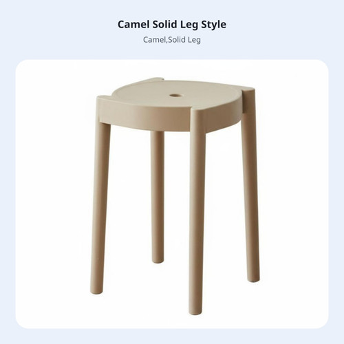 Stackable plastic stool nordic - stackable,