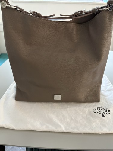 Mulberry freya taupe - mulberry, pebbled