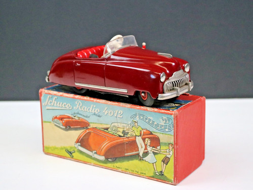 Schuco radio 4012 tin - schuco,