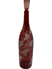 Vintage Decorative Red Glass
