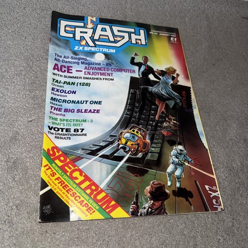 Crash spectrum magazine - zx,